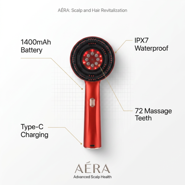 3-in-1 Red Light Comb